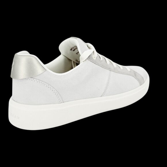 Cole Haan Women's Ivory Suede Grand Crosscourt Coaster Sneakers Size 9B NWOB - Picture 8 of 15